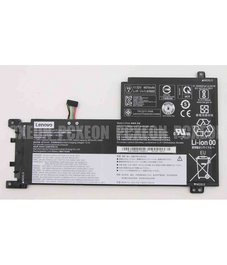 Batería Original Lenovo IdeaPad 5 15IIL05 81YK Series 11 52V 4990mAh