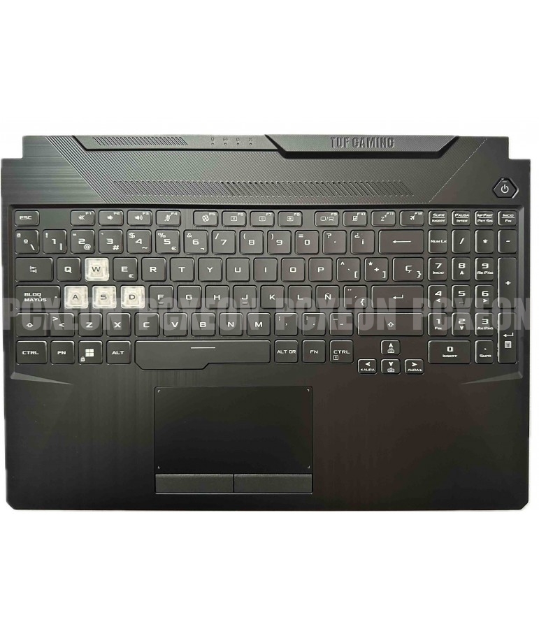 Teclado Completo ASUS TUF Gaming F15 FX506HC FX506HE Series Español