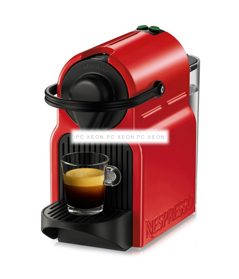 Patrocinar En necesidad de Roble Cafetera de cápsulas Nespresso Krups Inissia Roja NX100510