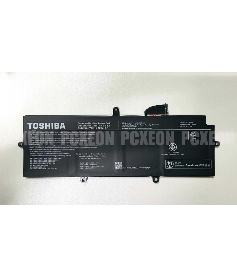 Batería Original Toshiba DynaBook Tecra A30 A40 Series 15.4V 2700mAh 42Wh PA5331U-1BRS P000831100