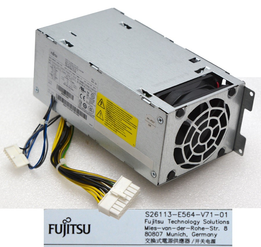 Fuente de Alimentación Fujitsu Primergy TX1320 M2 M3 M4 Series 280W