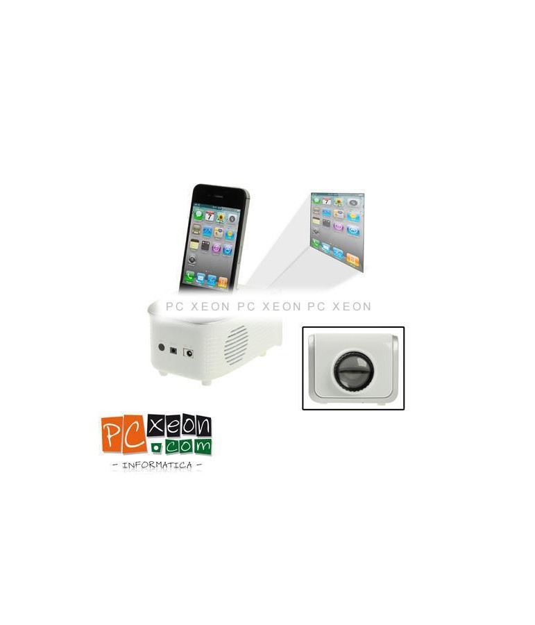 Mini Proyector Multimedia LED 40 Lumens iPhone / Ipod Touch