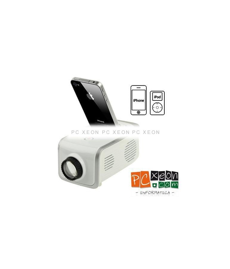 Mini Proyector Multimedia LED 40 Lumens iPhone / Ipod Touch