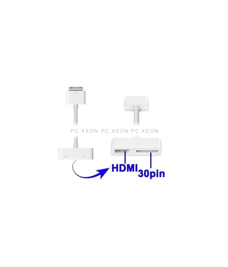 Adaptador Original Apple Digital AV / HDMI para iPad / iPhone / iPod 1080p  HD